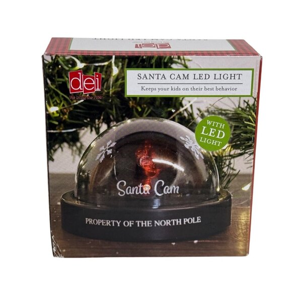 Christmas Santa Cam Kids Holliday Decor Fake Camera Elf Surveillance Toy Prank - Picture 2 of 9